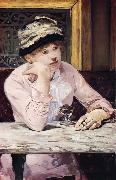 Edouard Manet La Prune France oil painting artist